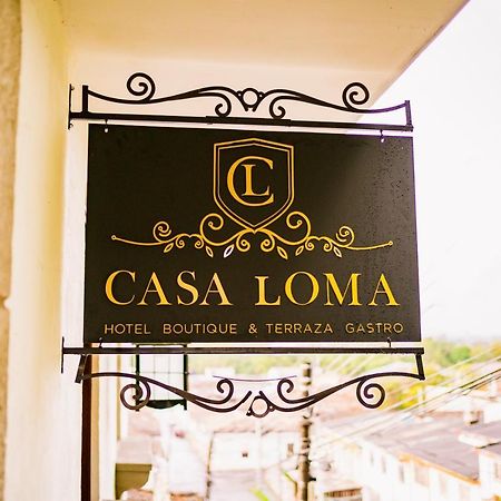 Casa Loma Hotel Boutique & Terraza Gastro Popayán Eksteriør billede